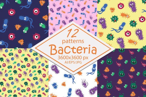 Bacteria - Paper Seamless Patterns: A Comprehensive Evaluation for Creative Professionals