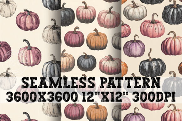 Elevating Autumn Creativity with 3 Seamless Patterns Vintage Pumpkins: A Strategic Asset for Modern Designers