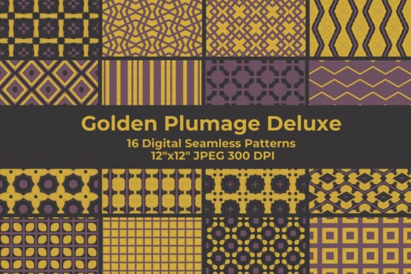 Golden Plumage 16 Elegant Fall Patterns