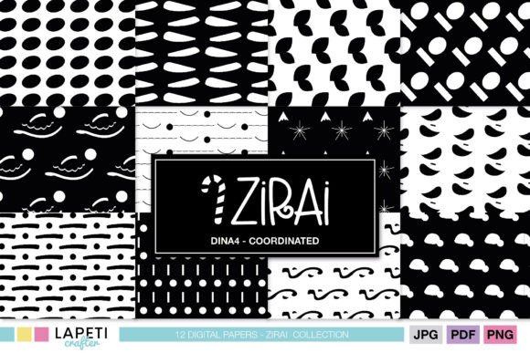 Monochrome Patterns Holiday Scrapbooking: A Modern Twist