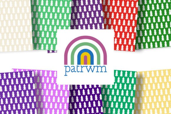 Seamless Christmas Tree Patterns: A Comprehensive Guide to 80-Color Digital Assets