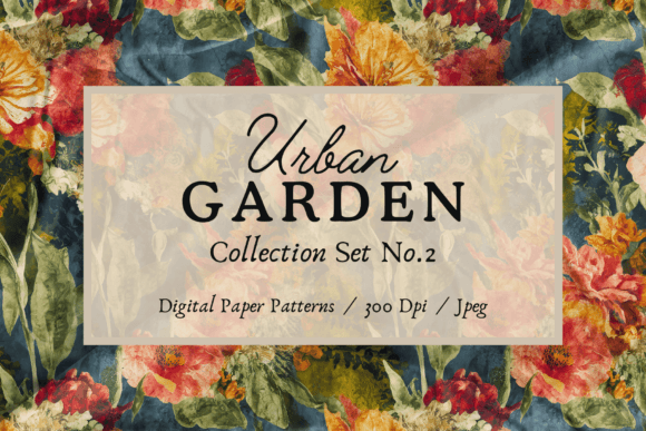Urban Garden Botanical Patterns 2: Bridging Nature's Resilience with Modern Digital Design
